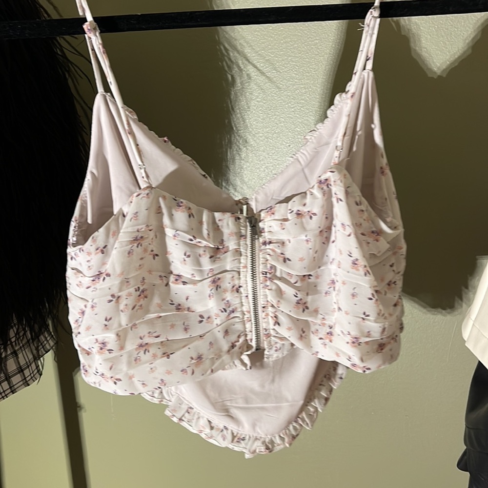 American Threads Runched Cami - Picture 5 of 7